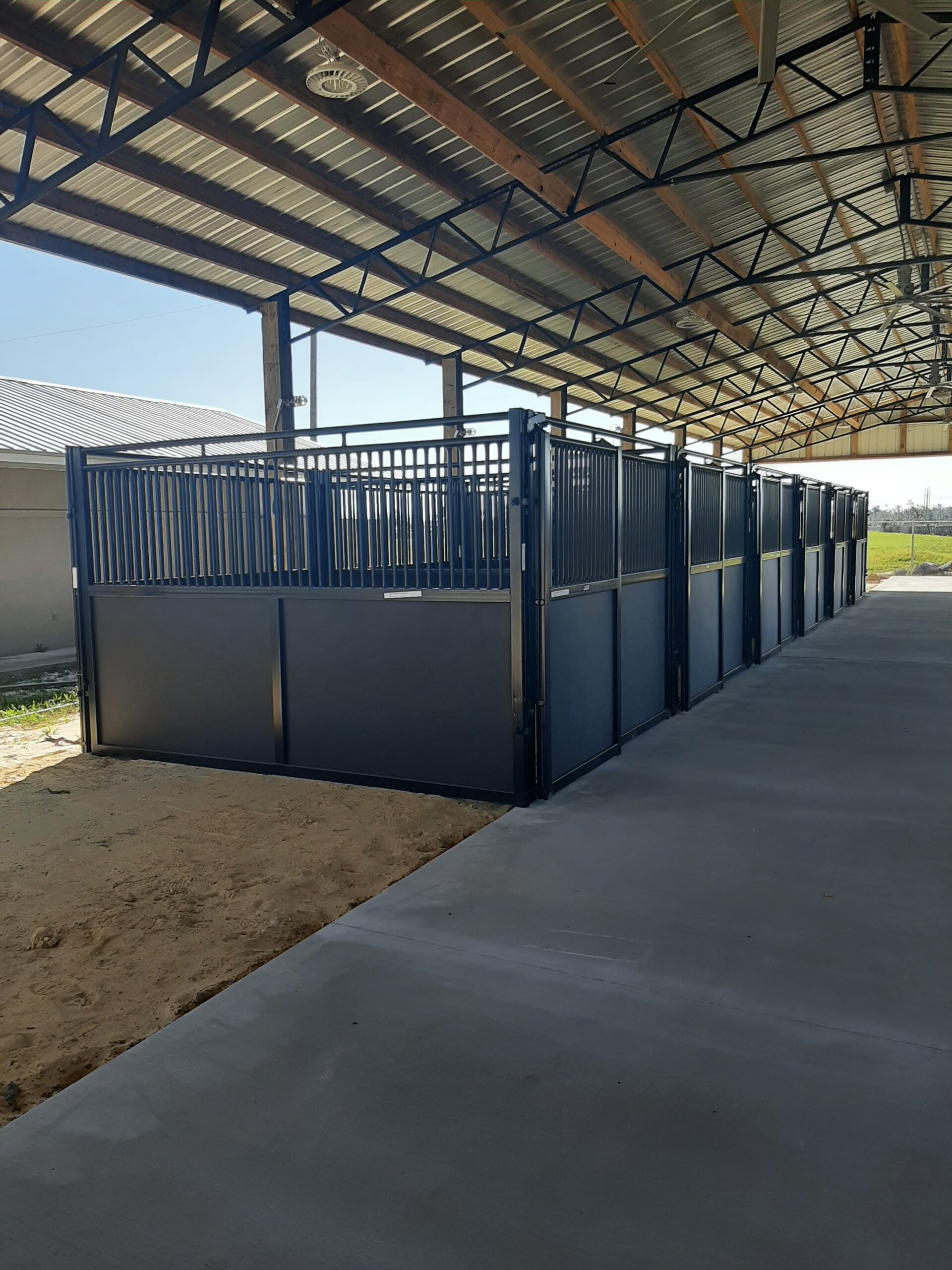 Our 12 New Horse Stalls Have Been Installed