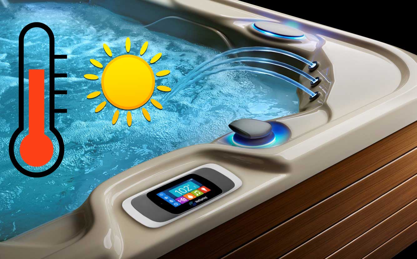 hot tub temp