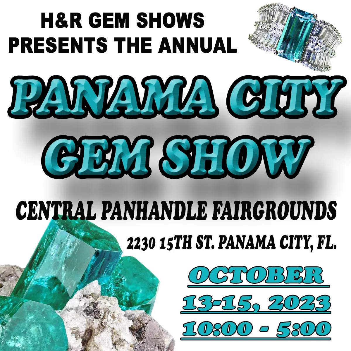 H AND R GEM SHOWS PANAMA CITY 2023