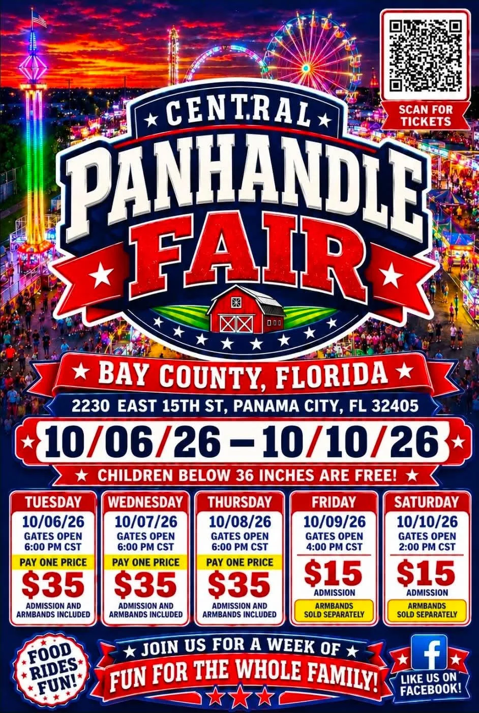 2026 Bay County Fair Flyer